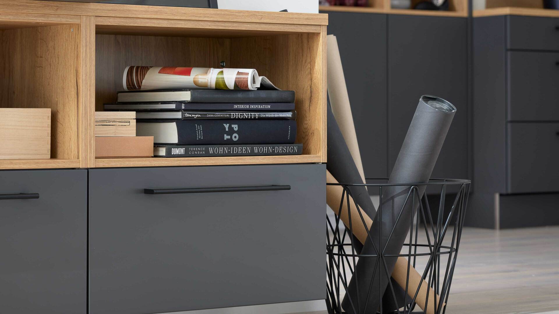 Interliving Küche Serie 3070 mit SIEMENS-Einbaugeräten